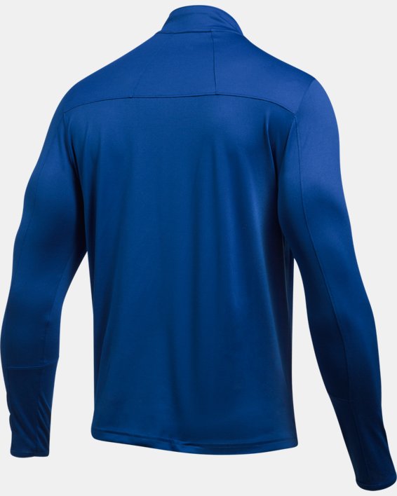 Men's UA Reflex Rival ¼ Zip, Blue, pdpMainDesktop image number 7